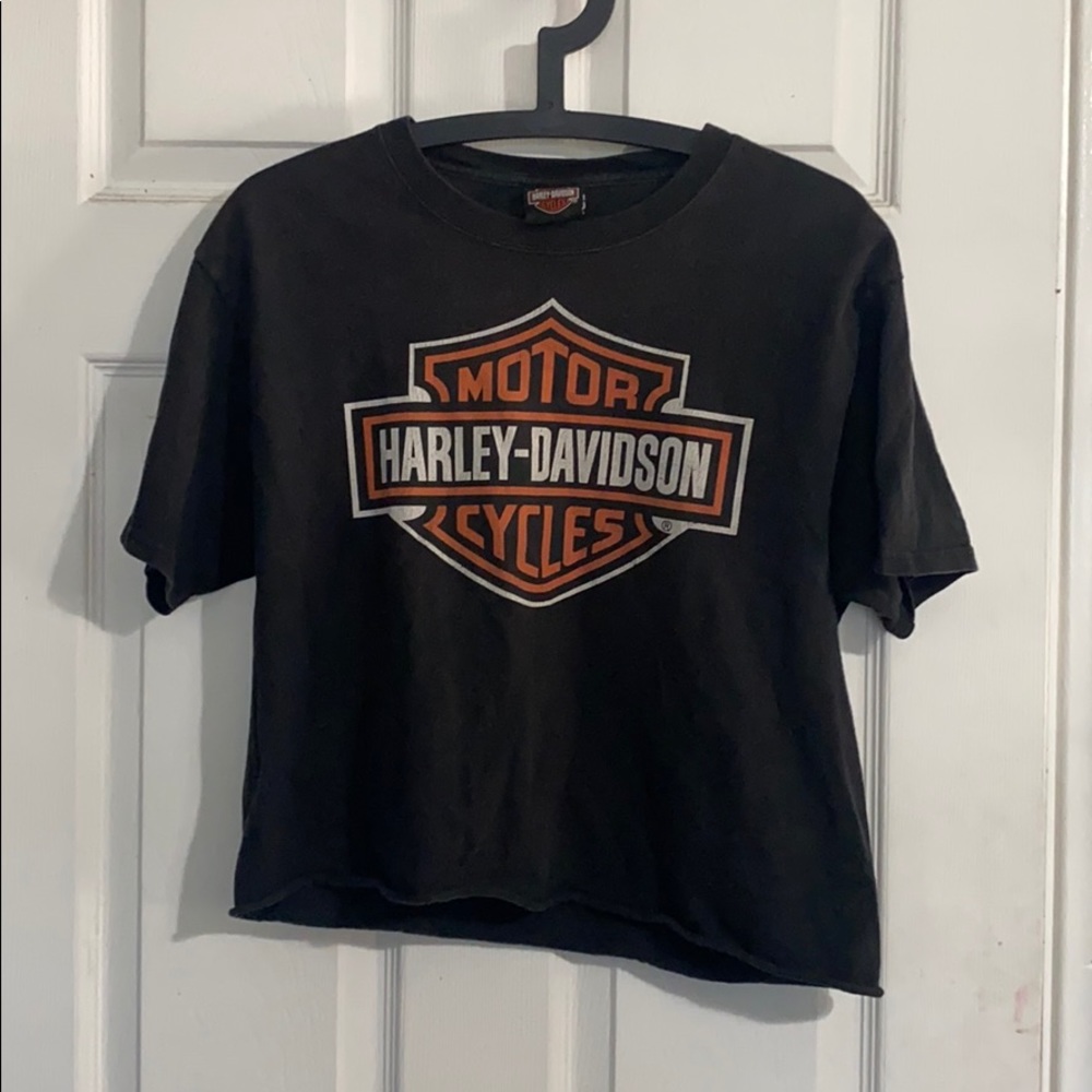 Harley Davidson crop top